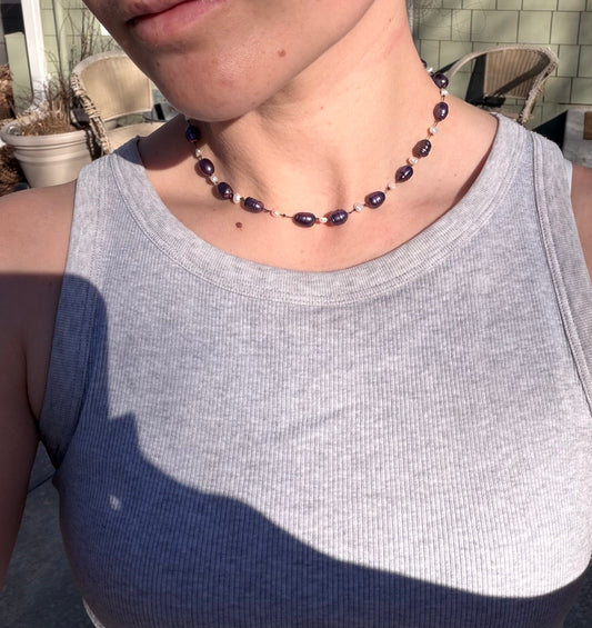 the catch pearl necklace